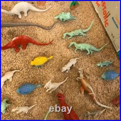 Vintage Marx Toys Prehistoric Play Set 3398