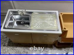 Vintage Marx Toys SINDY Doll FURNITURE Kitchen Stove Sink Plus Accessory Lot