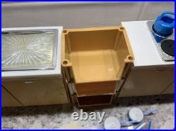Vintage Marx Toys SINDY Doll FURNITURE Kitchen Stove Sink Plus Accessory Lot