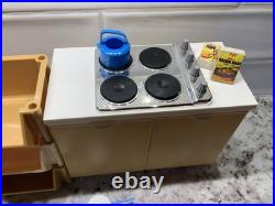 Vintage Marx Toys SINDY Doll FURNITURE Kitchen Stove Sink Plus Accessory Lot