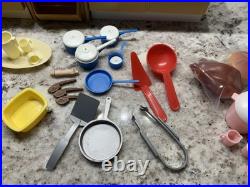 Vintage Marx Toys SINDY Doll FURNITURE Kitchen Stove Sink Plus Accessory Lot