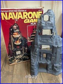 Vintage Marx Toys World War II Battle of Navarone Giant Soldiers Playset with box