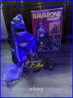 Vintage Marx Toys World War II Battle of Navarone Giant Soldiers Playset with box