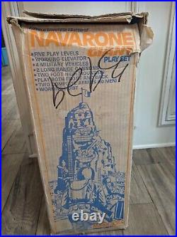 Vintage Marx Toys World War II Battle of Navarone Giant Soldiers Playset with box