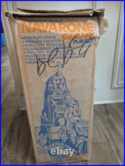 Vintage Marx Toys World War II Battle of Navarone Giant Soldiers Playset with box