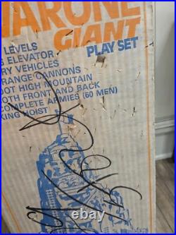 Vintage Marx Toys World War II Battle of Navarone Giant Soldiers Playset with box