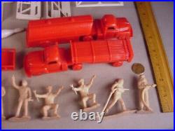 Vintage Marx Toys playset Cape Kennedy Space toys plastic figures & accessories