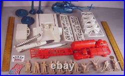 Vintage Marx Toys playset Cape Kennedy Space toys plastic figures & accessories