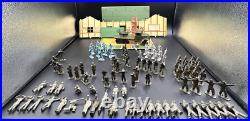 Vintage Marx U. S. Armed Forces Training Center Playset No. 4139 Original box