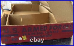 Vintage Marx U. S. Armed Forces Training Center Playset No. 4139 Original box