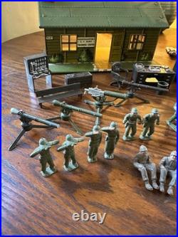 Vintage Marx US Army Headquarters Training Center Model T3-21 Litho Tin