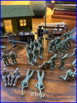 Vintage Marx US Army Headquarters Training Center Model T3-21 Litho Tin