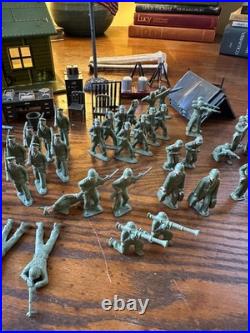 Vintage Marx US Army Headquarters Training Center Model T3-21 Litho Tin