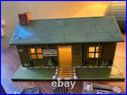 Vintage Marx US Army Headquarters Training Center Model T3-21 Litho Tin
