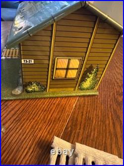 Vintage Marx US Army Headquarters Training Center Model T3-21 Litho Tin