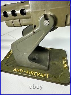 Vintage Marx US Unit 5 Anti-Aircraft Machine Gun