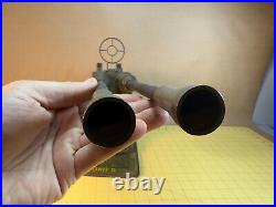 Vintage Marx US Unit 5 Anti-Aircraft Machine Gun Toy Twin Pom-Pom -with Issues