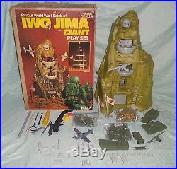 Vintage Marx WWII Battle of Iwo Jima GIANT Play Set # 4314 Original Box Toy