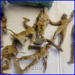 Vintage Marx WWII Battleground Army Large Lot Tanks Jeeps Boats Soldiers Tools Vintage Marx WWII Battleground Army Large Lot Tanks Jeeps Boats Soldiers Tools