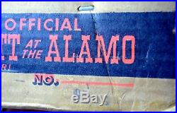 Vintage Marx Walt Disneys Davy Crockett At The Alamo Play Set Box #3544