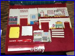 Vintage Marx Wards Service Station Playset Sold By Montgomery Wards Catalog Nmb