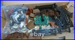 Vintage Marx Western Ranch Play Set with Original Box