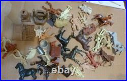 Vintage Marx Western Ranch Play Set with Original Box