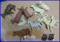 Vintage Marx Western Ranch Play Set with Original Box