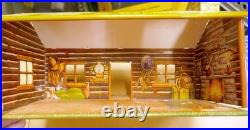 Vintage Marx Western Ranch Play Set with Original Box