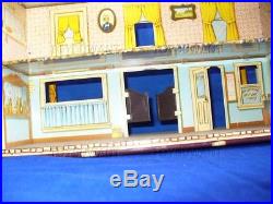 Vintage Marx Western Town Playset Lot Dodge City Roy Rogers Mineral City Cowboy