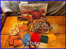Vintage Marx Western Town Toy Play Set Lots of Figures/Horses Antique