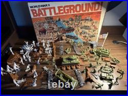 Vintage Marx World War II Battleground! 4204 Near Complete Great Box Condition