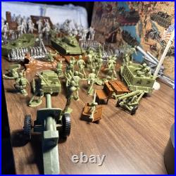 Vintage Marx World War II Battleground! 4204 Near Complete Great Box Condition