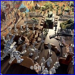 Vintage Marx World War II Battleground! 4204 Near Complete Great Box Condition