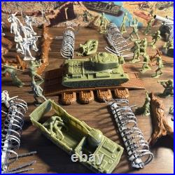 Vintage Marx World War II Battleground! 4204 Near Complete Great Box Condition