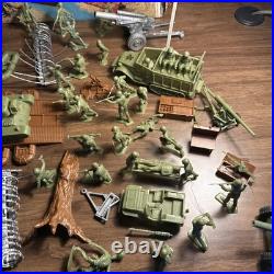 Vintage Marx World War II Battleground! 4204 Near Complete Great Box Condition