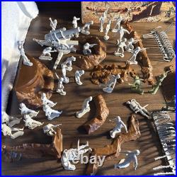 Vintage Marx World War II Battleground! 4204 Near Complete Great Box Condition