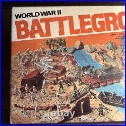 Vintage Marx World War II Battleground! 4204 Near Complete Great Box Condition