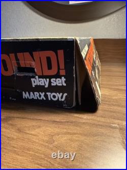 Vintage Marx World War II Battleground! 4204 Near Complete Great Box Condition