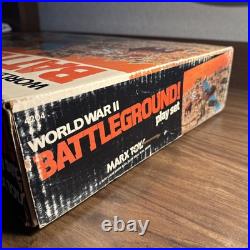 Vintage Marx World War II Battleground! 4204 Near Complete Great Box Condition
