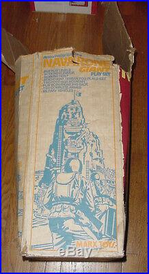 Vintage Marx Wwii Battle Of Navarone Giant Army Men Play Set 1977 Box Figures Pa