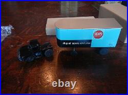 Vintage Marx toys small Sears friction semi truck in the box