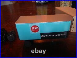 Vintage Marx toys small Sears friction semi truck in the box