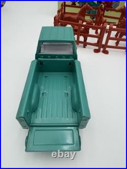 Vintage Mighty-Marx Ranch Set 13pc COMPLETE WithOriginal Box -Japan -Trucks/Horses