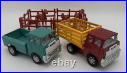 Vintage Mighty-Marx Ranch Set 13pc COMPLETE WithOriginal Box -Japan -Trucks/Horses