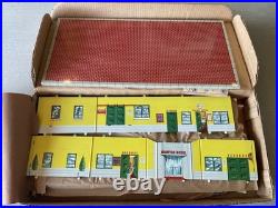 Vintage NOS Marx #4412 Tin Railroad Station O Scale Trains withBox