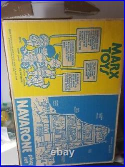 Vintage Navarone 1975 Playset- 3412 Marx Toys, More than half complete