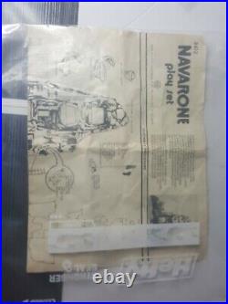 Vintage Navarone 1975 Playset- 3412 Marx Toys, More than half complete