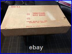 Vintage Nos Marx 5650 Targetland Rifle Range Shooting Gallery Toy Sealed In Box