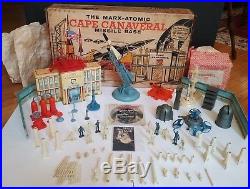 Vintage Original 1950's Marx Atomic Cape Canaveral Missle Base Playset